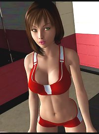 Golden-haired babe made blowjob for gigantic dark prick in 3d sex cartoons pics!