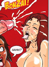 You gave her a huge load at blowjob cartoons! I can't belive all that cum from one man!